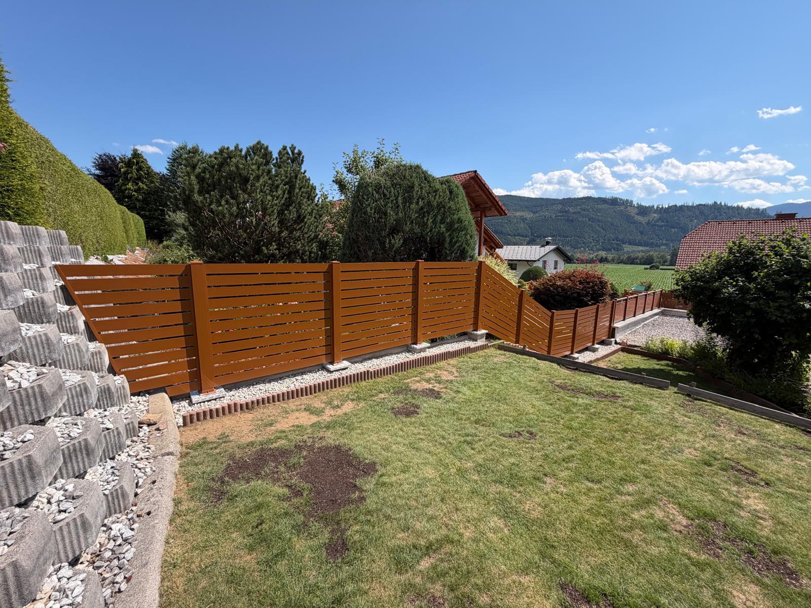 Moderne Aluminium-Gartenzäune von Eurossa 3